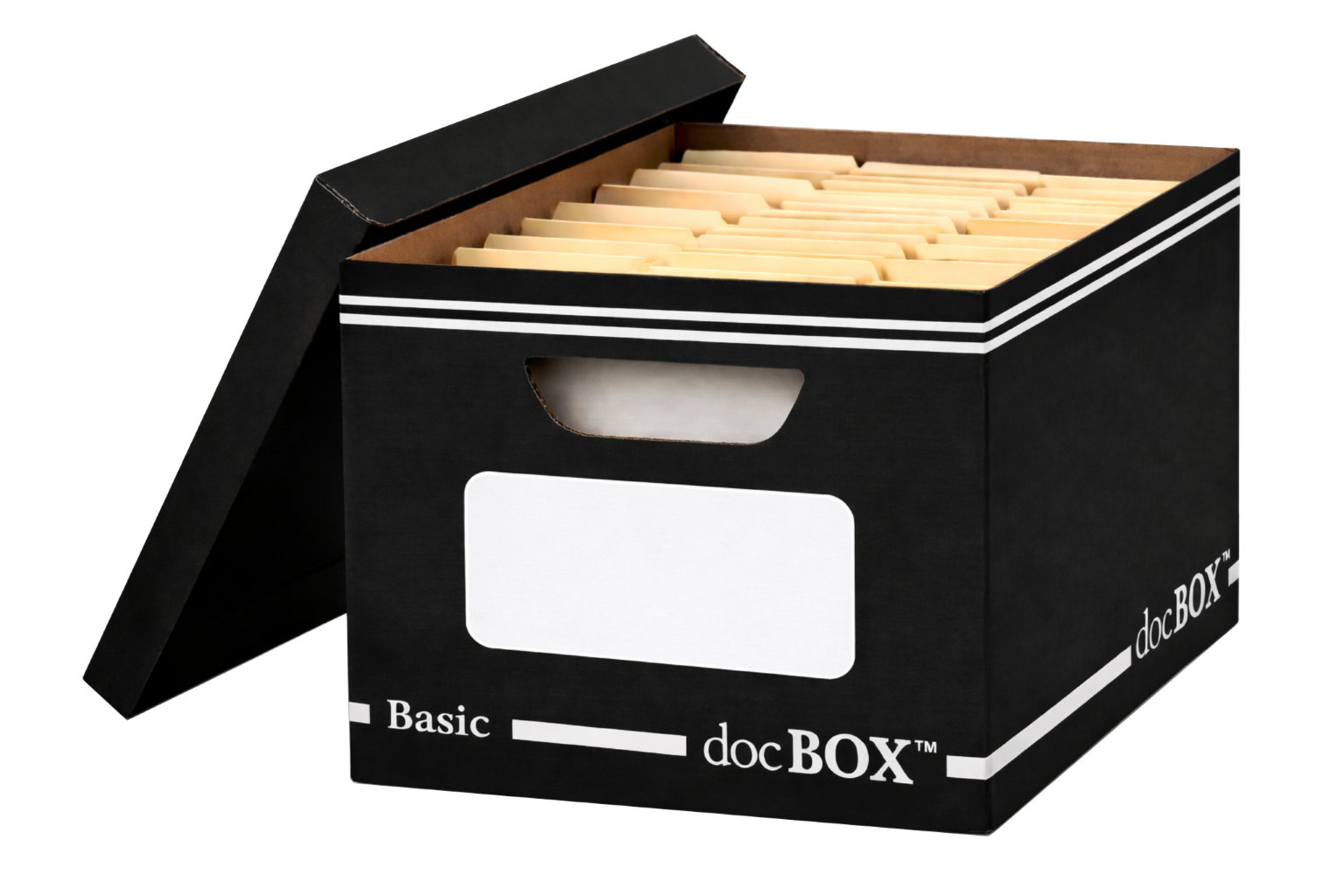 docBox | Onyx Black | Basic | Buy 10 Get 2 FREE | Pack of 12