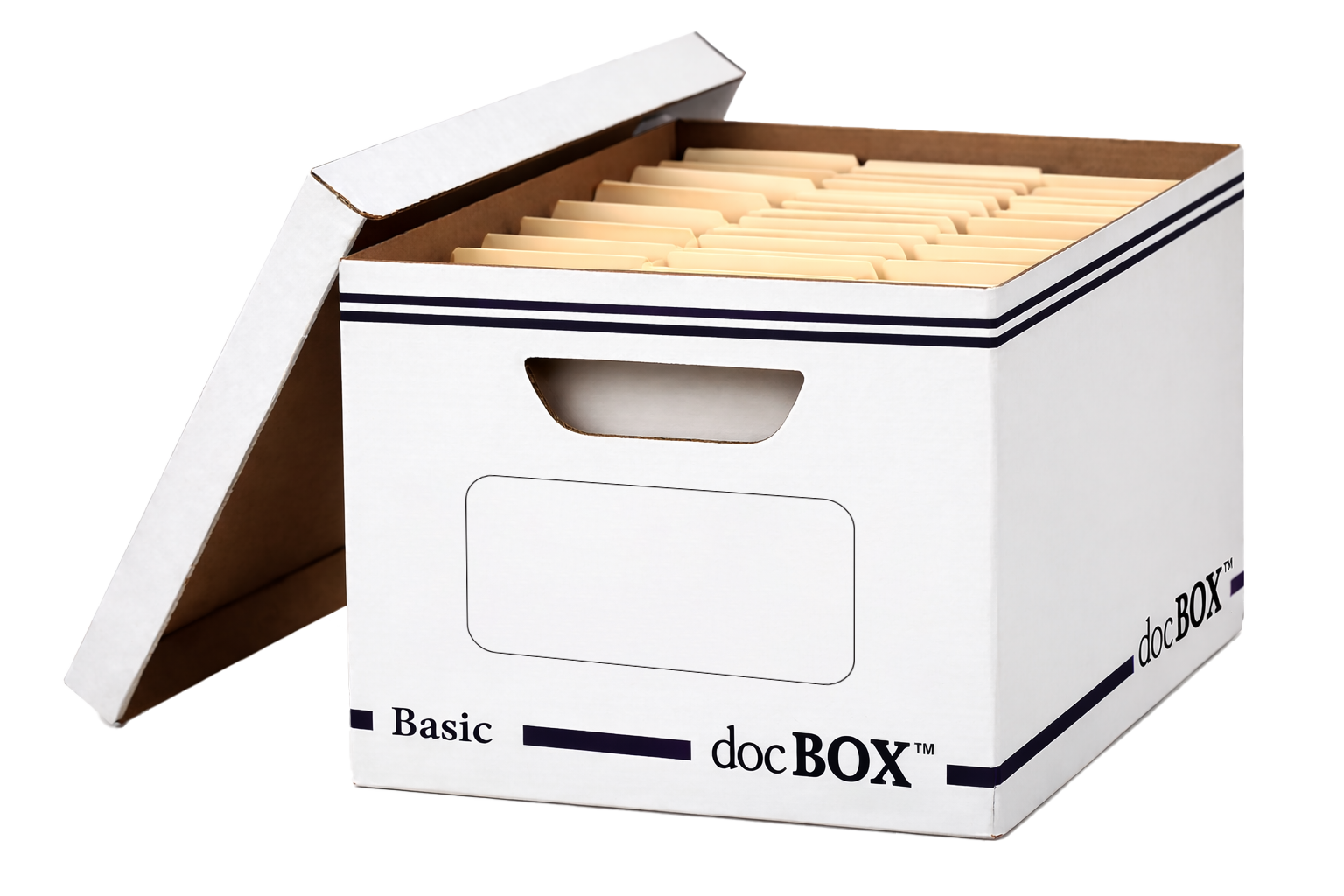 docBox | White | Basic | Buy 10 Get 2 FREE | Pack of 12