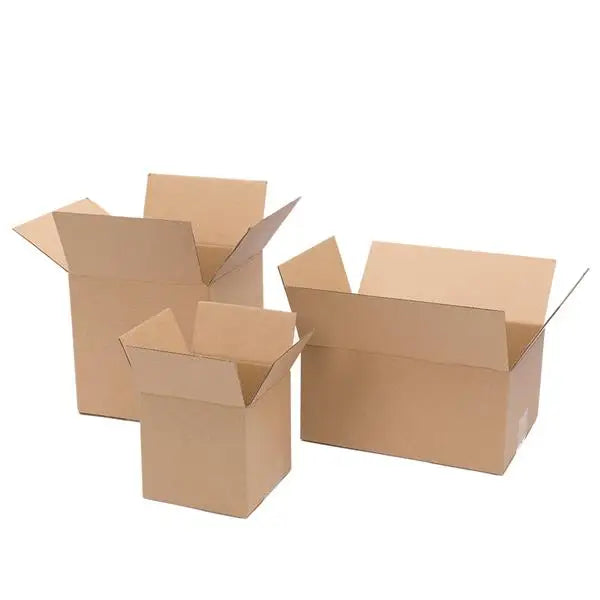 100 Corrugated Paper Boxes Yellow Outside and Yellow Inside, Durbale Boxes for Shipping, Packing and Moving