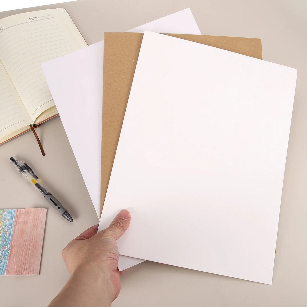 25/100Pcs Cardboard Envelopes Rigid Mailers Self Seal Photo Document Mailers Stay Flat Shipping Envelopes Suit for Papers Files