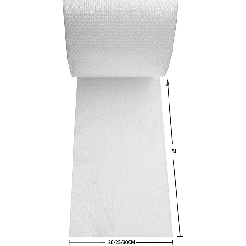 Bubble Film Shockproof Wrap  Foam Roll Bag Paper Packing Double Layer Fragile Pressure Relief Transport Buffer Filling Logistics