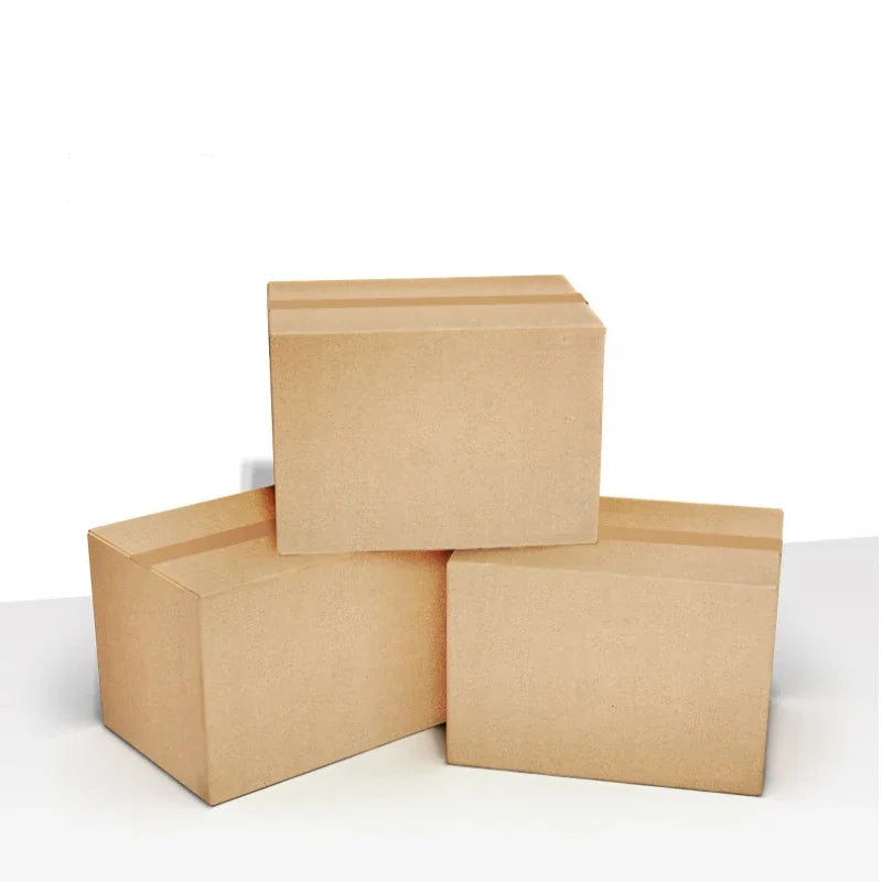 10pcs Shipping Boxes 3 Corrugated Paper Box, Kraft Paper Shipping Boxes-for Shipping Pack