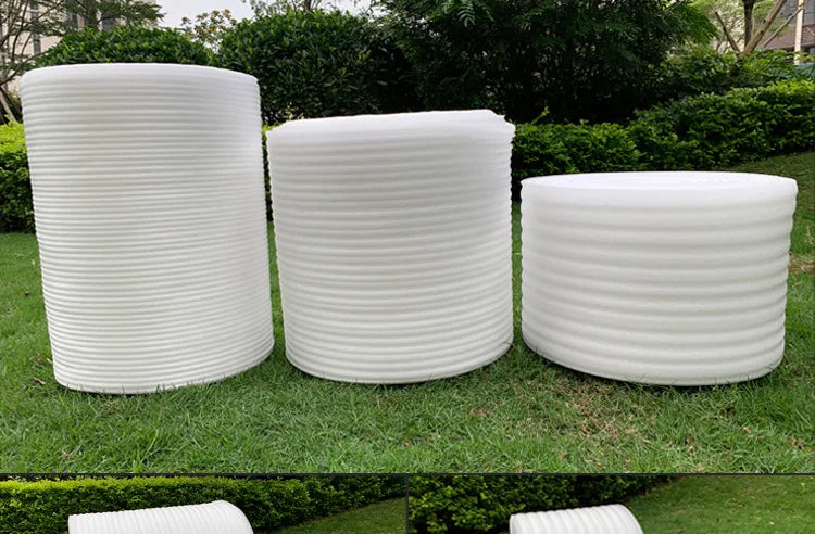 EPE Pearl Cotton Roll 1mm/2mm Thick 30cm/40cm Wide 30M Long Shock-Absorbing Protection Filled with Pearl Cotton for Packaging