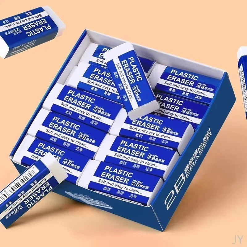 2B Pencils Eraser Student Office School Stationery Writing Art Drawing Rubber Wrong Questions Correction Eraser Office Supplies