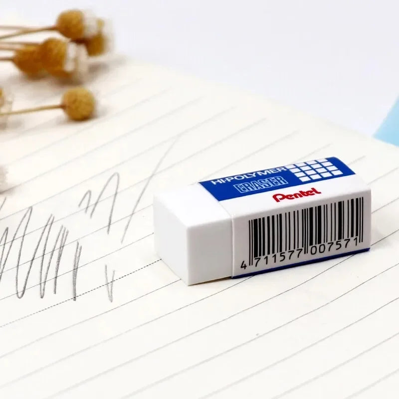 Pentel Hi-polymer Eraser ZEH-03, in Small, Medium, Large, Huge Sizes, Non-shedding Small Eraser. Student Stationery ZEH-99