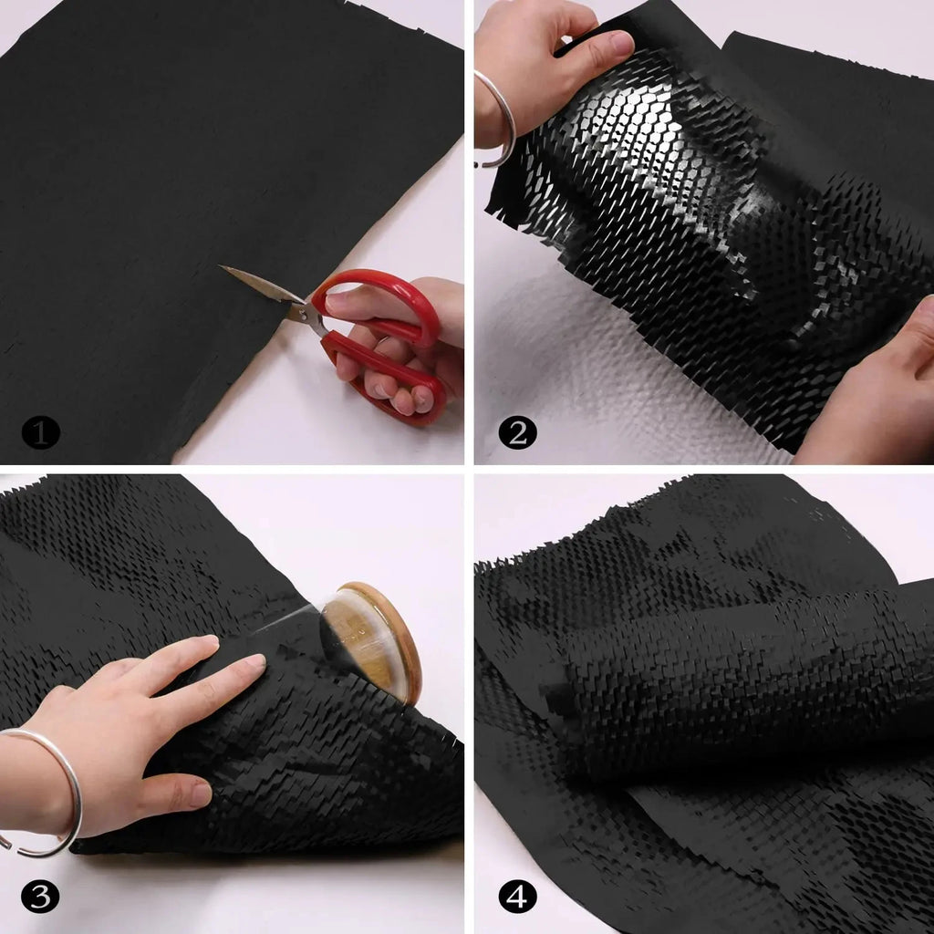 Hans， 30cmx3m honeycomb paper for Cushioning, Crash Protection, transport packaging, gift packaging Etc.