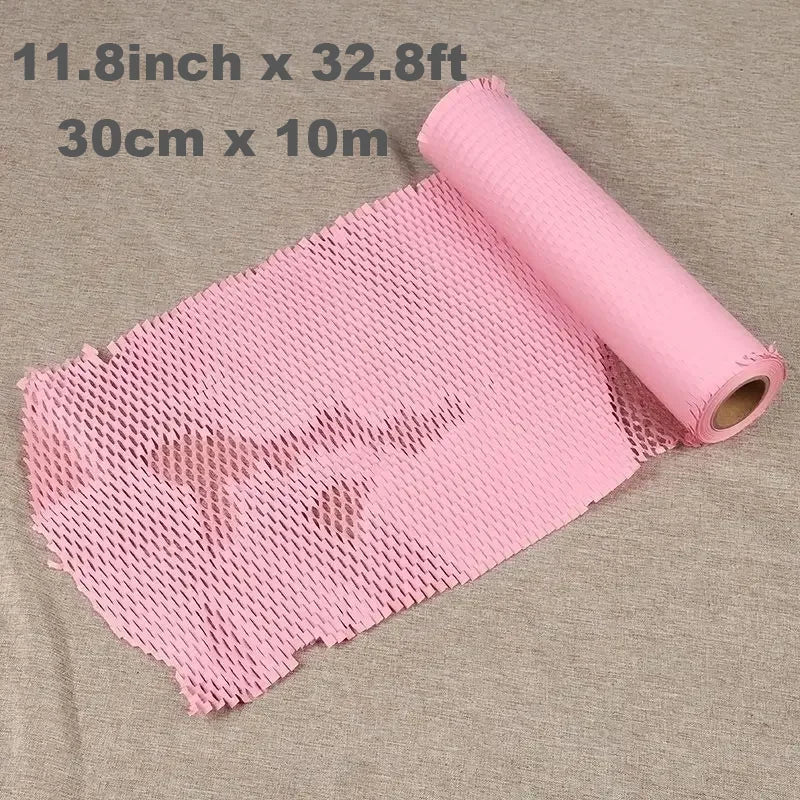 Hans， 30cmx3m honeycomb paper for Cushioning, Crash Protection, transport packaging, gift packaging Etc.