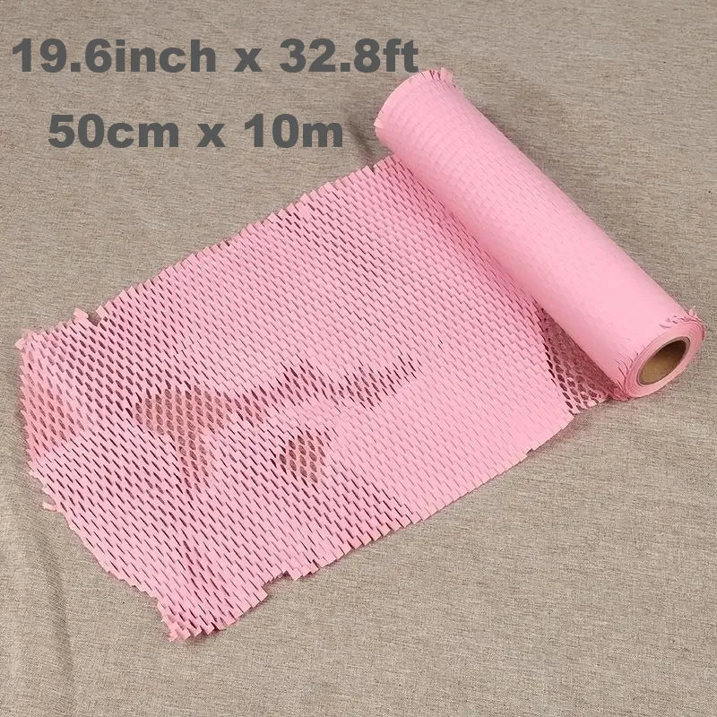 Hans， 30cmx3m honeycomb paper for Cushioning, Crash Protection, transport packaging, gift packaging Etc.