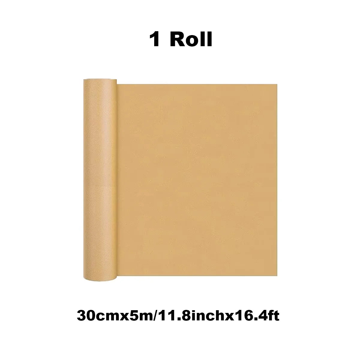 YITAPE 30cm*5M Brown Kraft Paper Roll for Gift Wrapping Moving Packing Material Bouquet Flowers DIY Crafts Painting Art