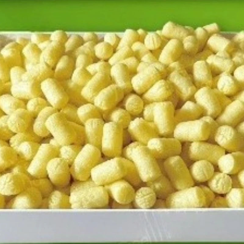 Solid Color Carbon Environmental Foam Degradable Color Gift Box Filler Shock Resistant Decompression Water Soluble Particles