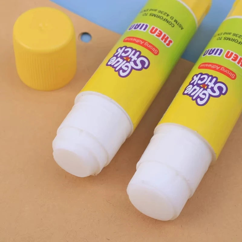 High Viscosity Solid Glue Stick for Office School DIY Art Paper Card Photo Stationery - Assorted Weights 9/15/21/36G