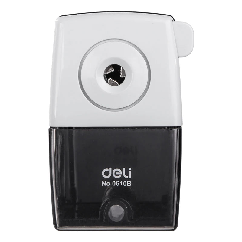 Deli Rotary Pencil Sharpener for Office And School Stationery Pencil Cutter Table Sharpeners