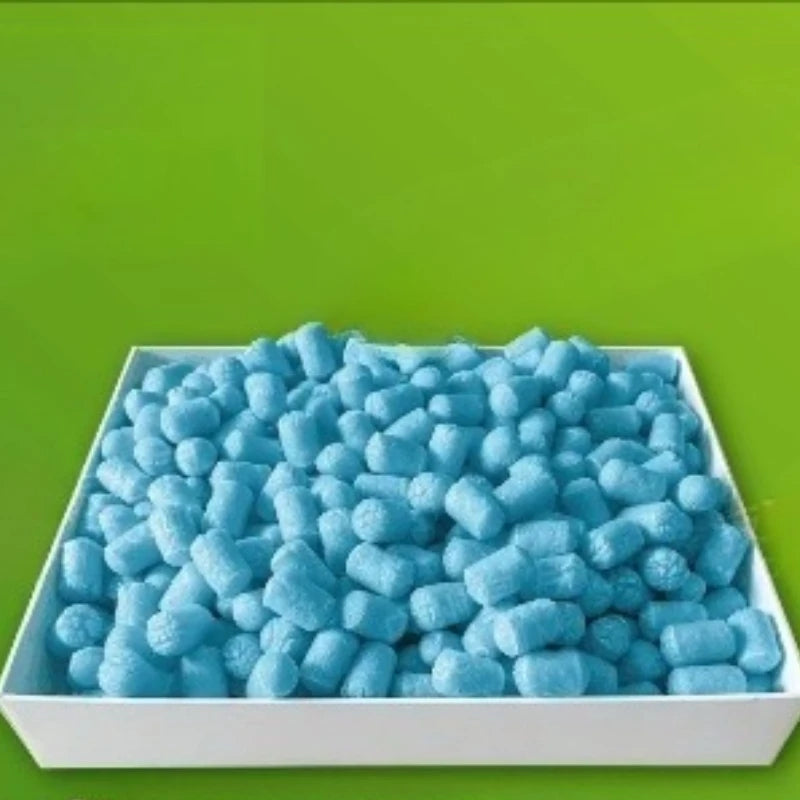 Solid Color Carbon Environmental Foam Degradable Color Gift Box Filler Shock Resistant Decompression Water Soluble Particles