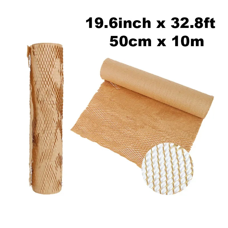 Hans， 30cmx3m honeycomb paper for Cushioning, Crash Protection, transport packaging, gift packaging Etc.