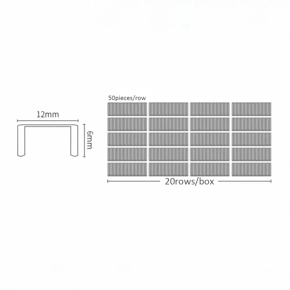 10 Boxes of 24/6 Universal 12-Gauge Staples for 25 Pages of Office Paper Stainless Steel Staples