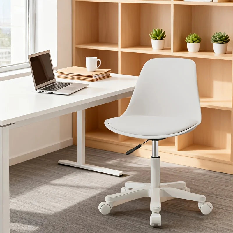 360-degree swivel office chair - Modern design adjustable office chair with comfortable seat and smooth wheels