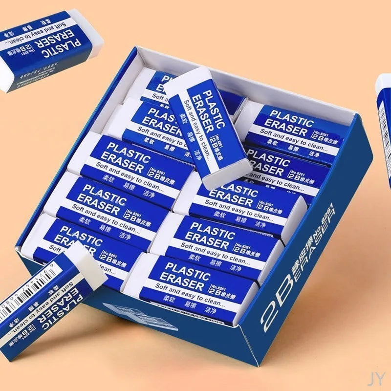2B Pencils Eraser Student Office School Stationery Writing Art Drawing Rubber Wrong Questions Correction Eraser Office Supplies