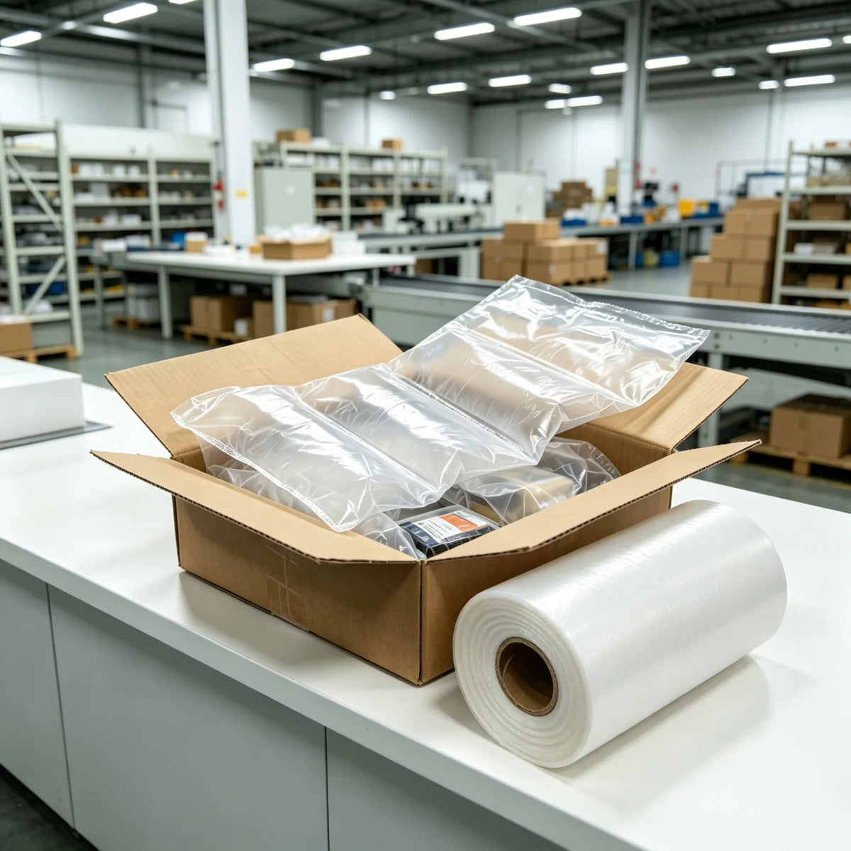 Pillow Air Bubble Bag Inflatable Cushion Packaging Wrap Flexible Shock Absorbing Protective Bag Multipurpose Buffer Material For Logistics Express Packing Use