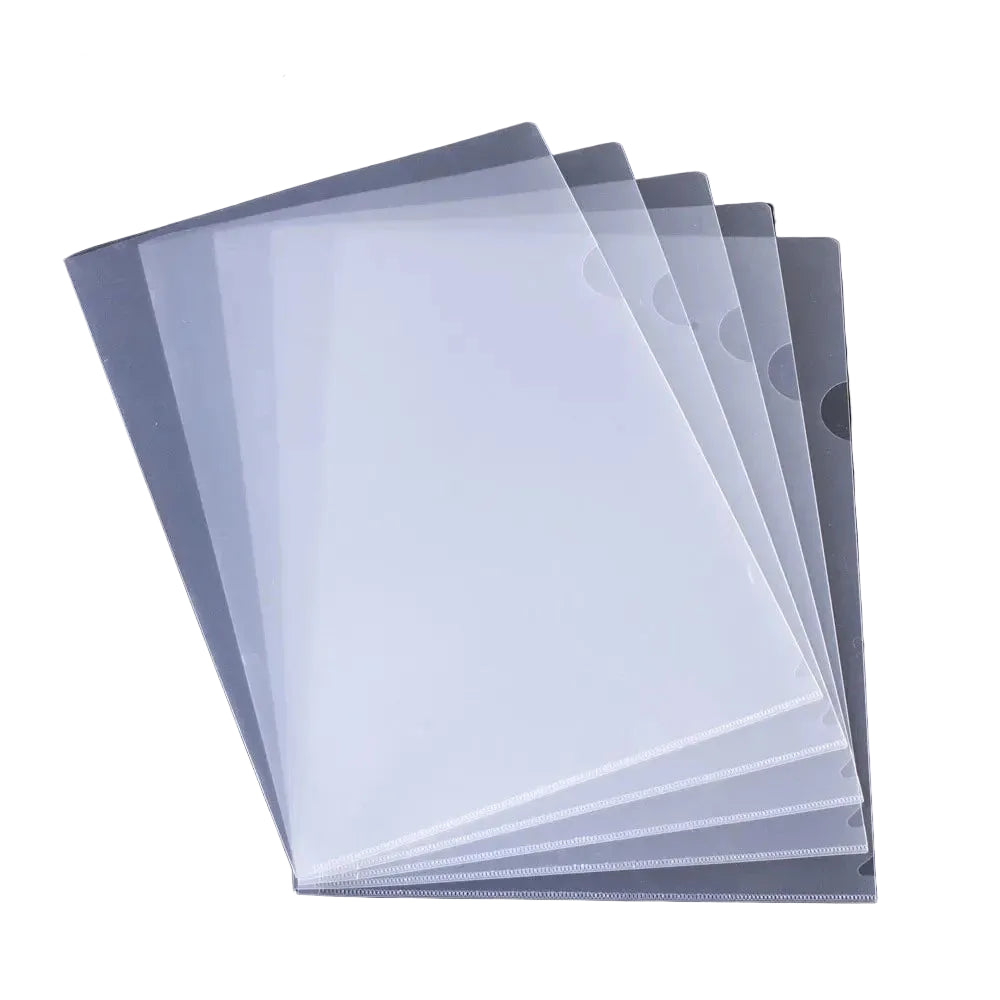 10/20/30/50 PCS A4 File Folder Desk Organizer Stationery Clear Folder for Documents Office School Supplies
