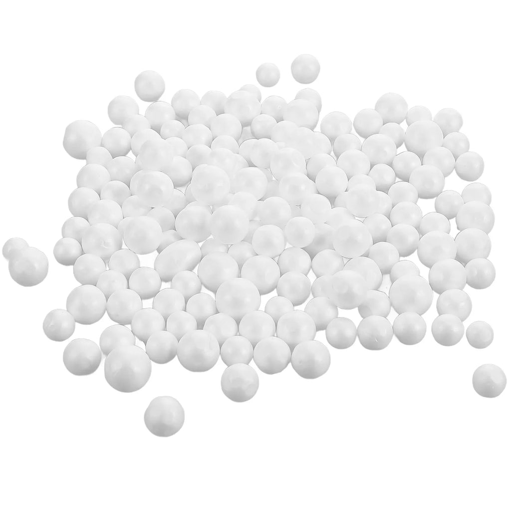 2 Bags Foam Beads Filling Material Mini Balls for Cushion Pillow Stuffing Vase Filler DIY Crafts Supplies Foam Stuffing Small
