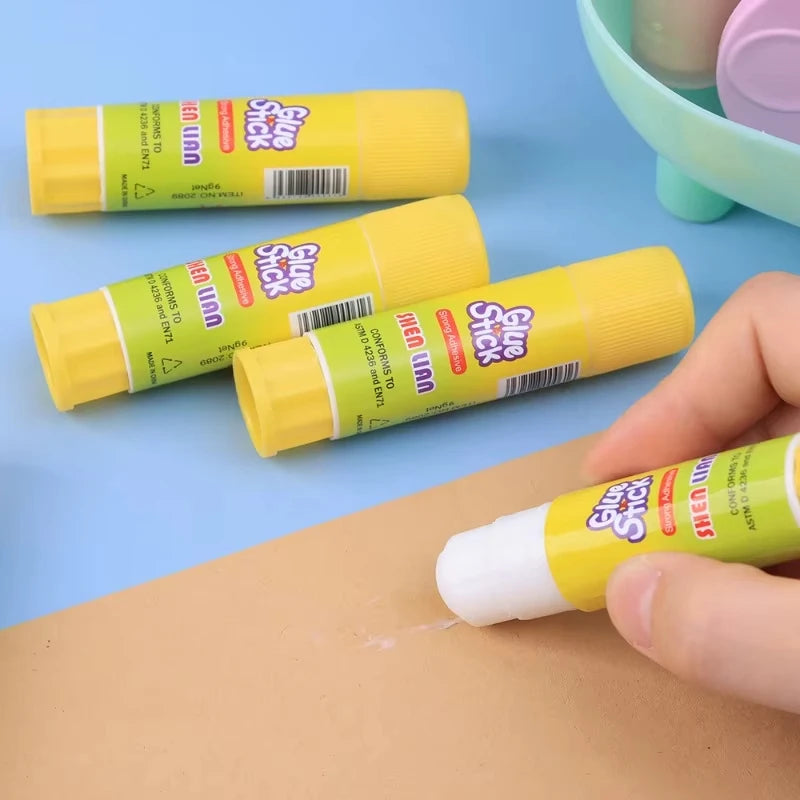 High Viscosity Solid Glue Stick for Office School DIY Art Paper Card Photo Stationery - Assorted Weights 9/15/21/36G
