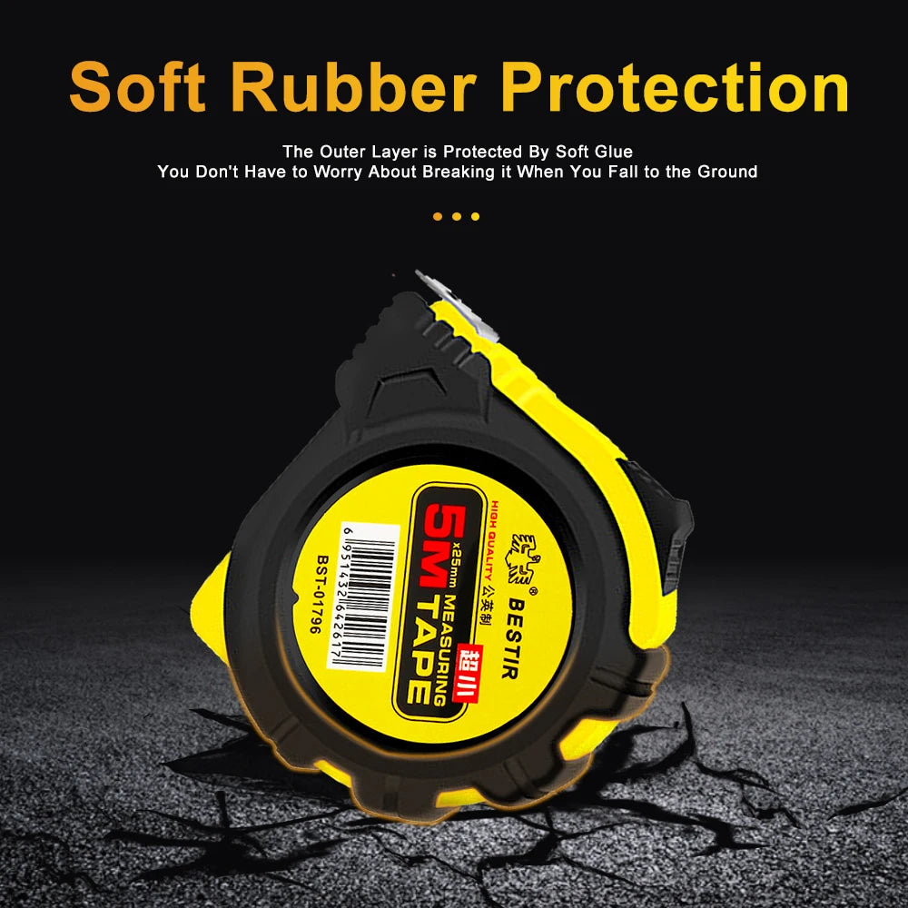 BESTIR Measuring Tape Measure 3M 5M 7.5M Metric Tape Ruler Centimeter 10Ft 16Ft 25Ft Measuring Tool Ruler Metric And Feet