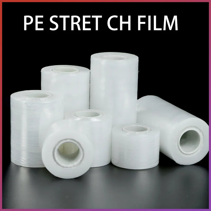 PE Stretch Film - Self-Adhesive Stretch Wrapping Film for Packing Boxes, Parafilm, Grafting & Sealed Storage