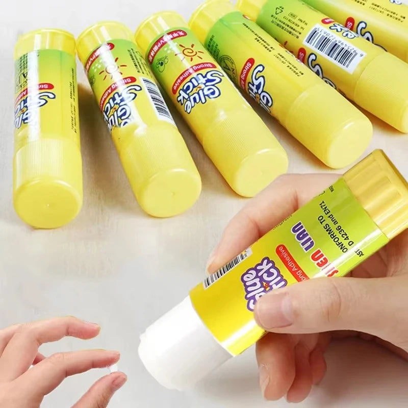 High Viscosity Solid Glue Stick for Office School DIY Art Paper Card Photo Stationery - Assorted Weights 9/15/21/36G