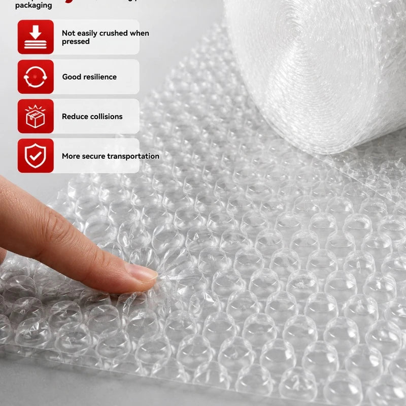 Shockproof Foam Packaging Film Transparent Foam Protection, Prevent Collision and Vibration, Suitable for Mailing and Office Use