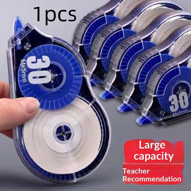 [SU]1/3 Pcs Correction Tape30M Large Capacity White Out Roller Smooth No Break Kawaii School Office Writing Error Correction[SU]