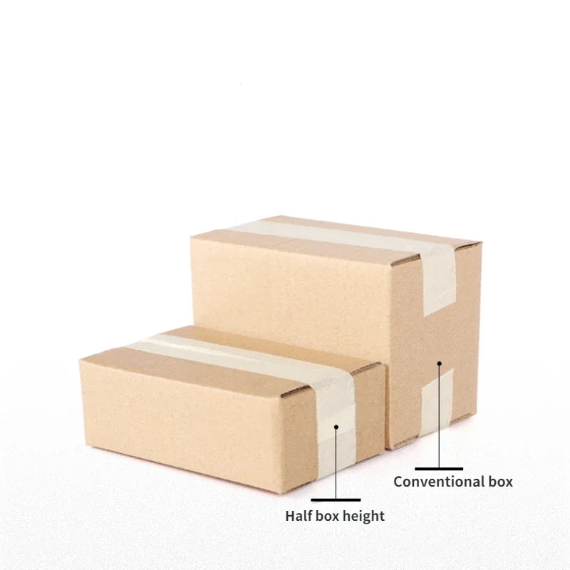 10pcs Shipping Boxes 3 Corrugated Paper Box, Kraft Paper Shipping Boxes-for Shipping Pack