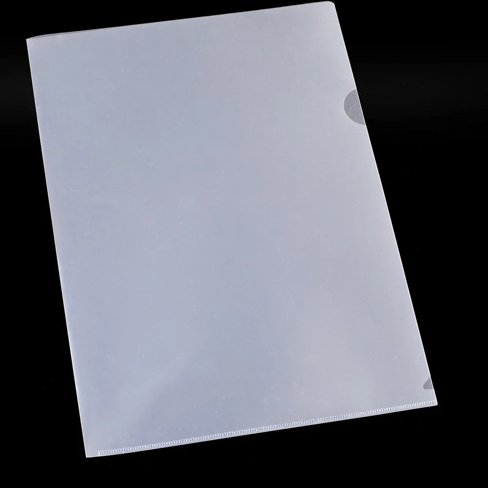 10/20/30/50 PCS A4 File Folder Desk Organizer Stationery Clear Folder for Documents Office School Supplies