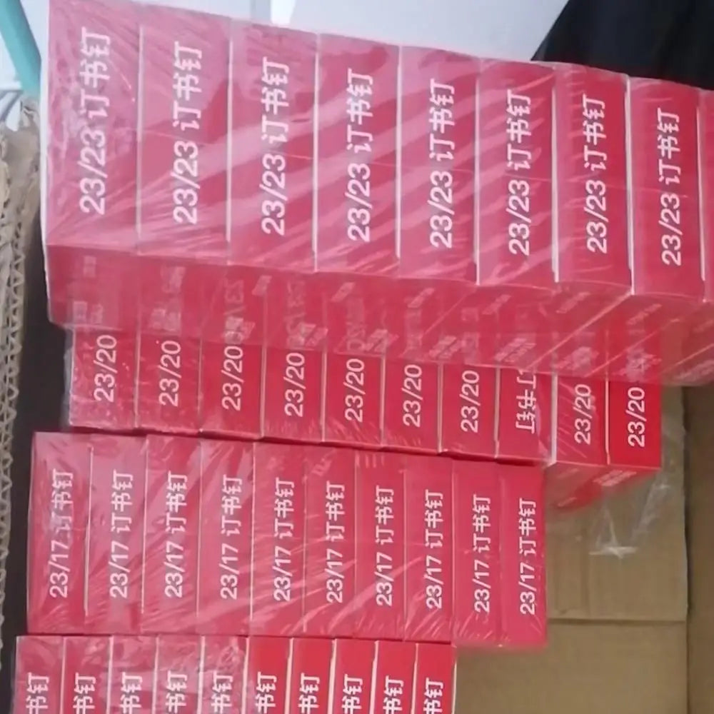 23 Series Heavy Duty Galvanized Staples, Multi Sizes 23/8 23/10 23/13 23/17 23/20 23/23 Stapler Refill Pins, Thick Paper Binding