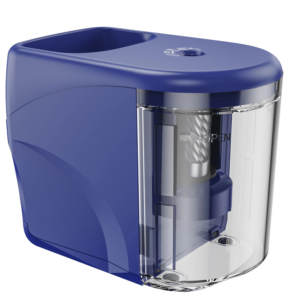 PS04 Electric Pencil Sharpener with Auto Start and Cleaning Brush Safe  Start Motor for School Classroom Office Artist Studio